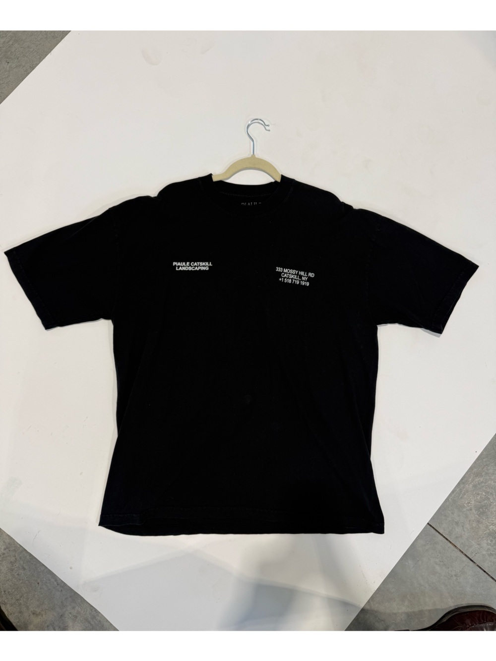 Men's Black Graphic Crewneck Sweater